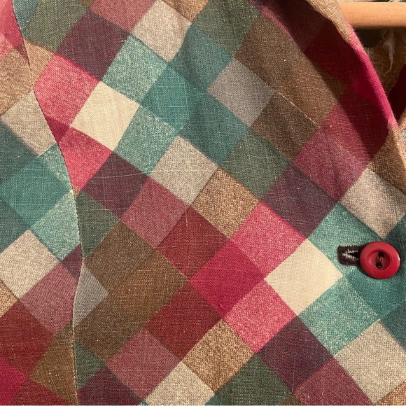 1950’s Plaid Dress - Picture 9 of 12